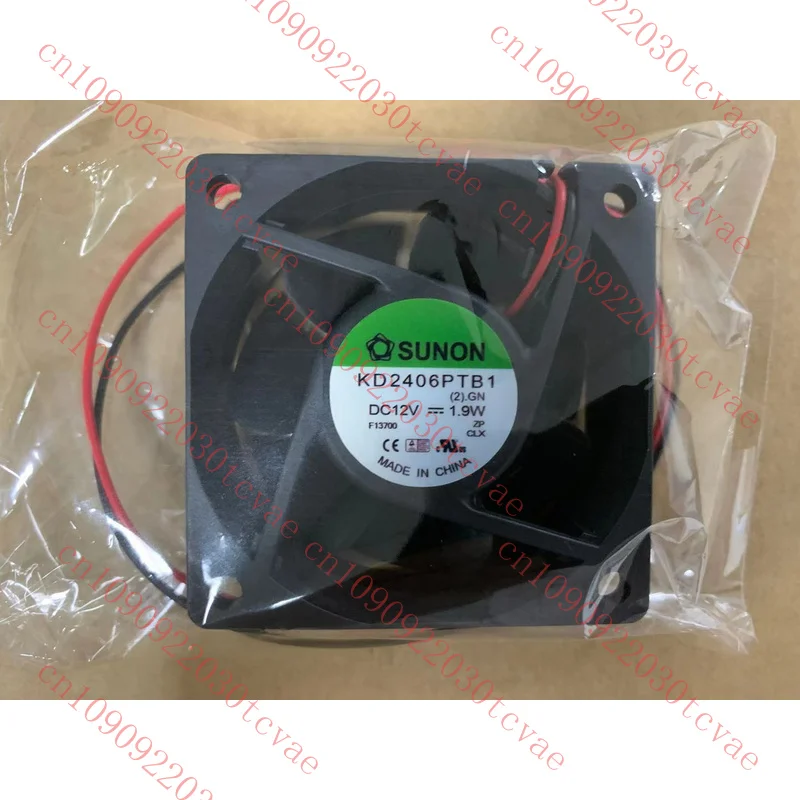 

FOR SUNON KD2406PTB1 6025 6cm 24V 1.9W 2-Wire Inverter Server Cooling Fan