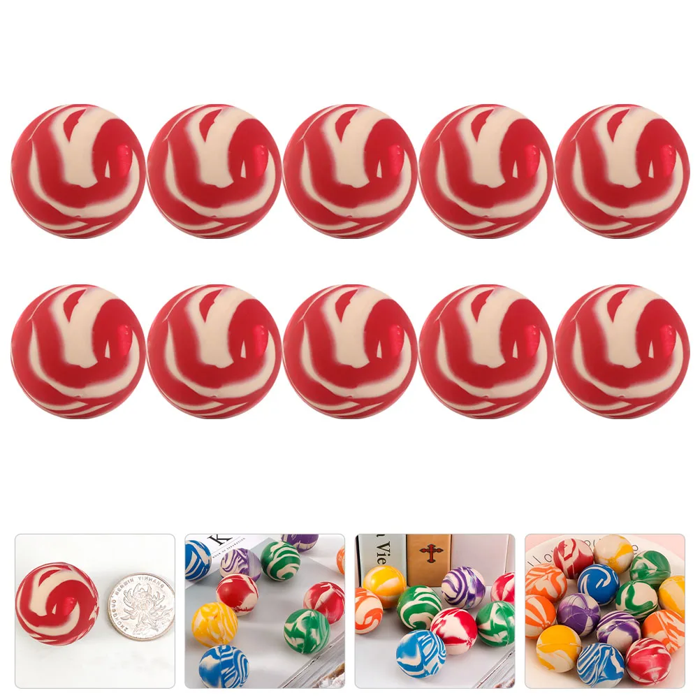 

20 Pcs Bouncy Balls for Kids Educational Toy Colorful Child Bouncing Ball Plastic Jumping Ball Party DIY Decor
