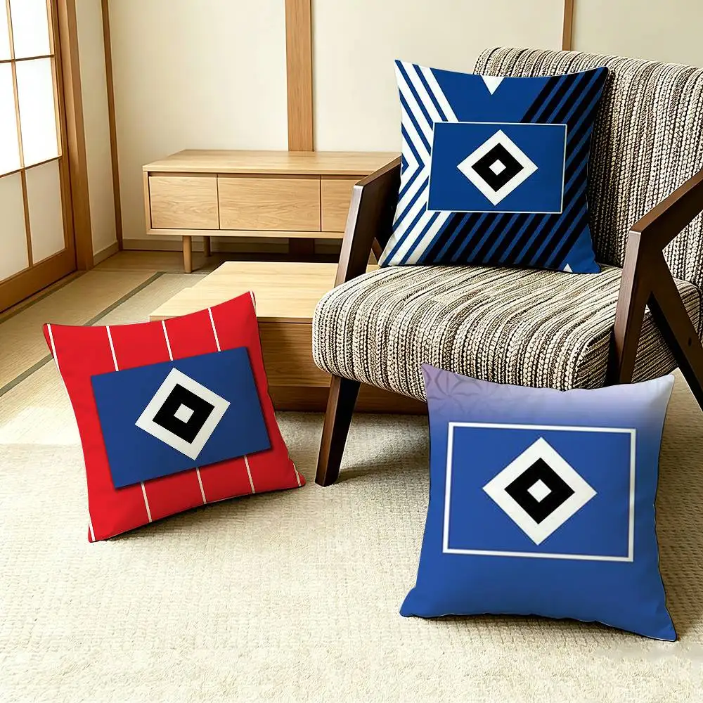 COOL H-Hamburger SV HSV  Pillow Case Pattern Printed Pillowcase For Living Room Sofa Cushion Cover