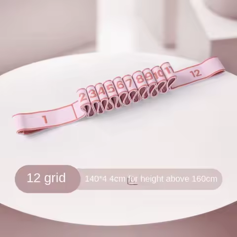 8/10/12 Grid Yoga Resistance Band Yoga Training Crossfit Exercise Fitness Resistance Bands Elastic Textile Cotton