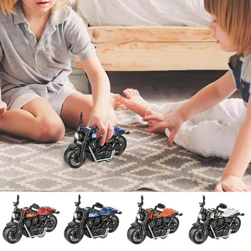 

Motorcycle Toys For Boys Toy Car Pull Back Motorcycle Large Simulation Motorbike Model Inertia Diecasts Vehicle Toys for kids