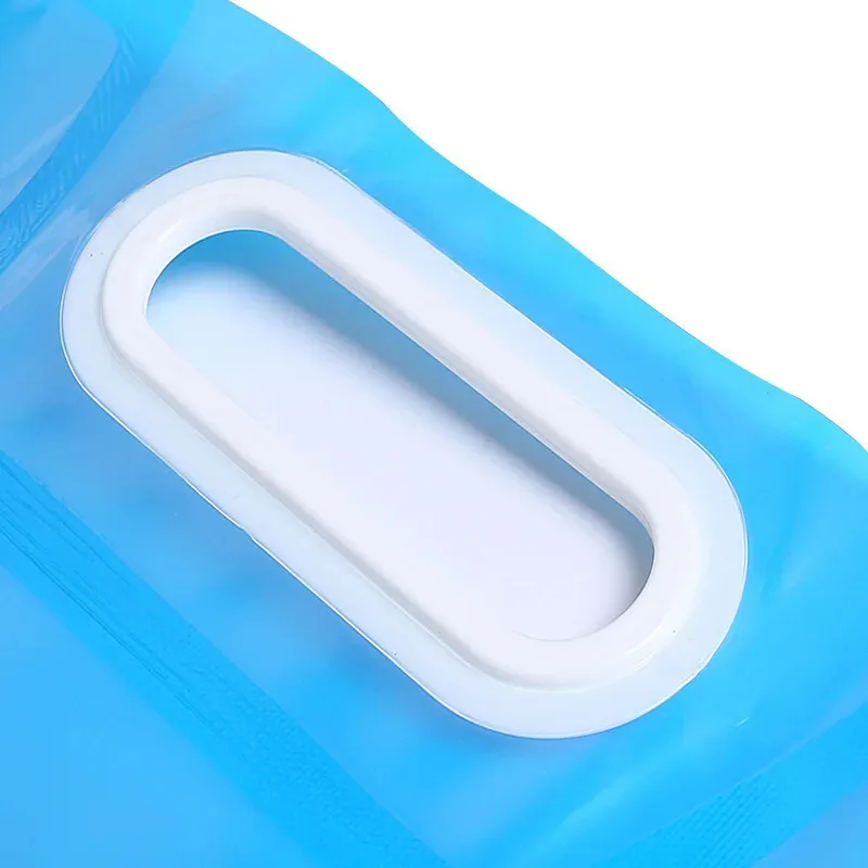 1/2/3pcs 5/10L Portable Camping Water Bag Foldable Drinking Water Bucket Large Capacity Water Container For Outdoor Travel image 5