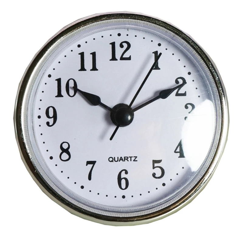 Elegant 65mm Clock Head Insert with Fashionable and Easy to Read Roman Numerals for Clock Enthusiasts and Collectors