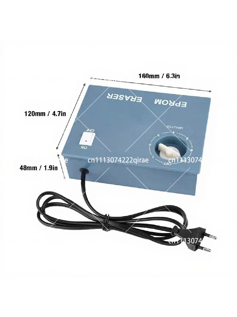 UV Eprom Eraser Ultraviolet Light Timer Semiconductor Wafer IC Erase Radiation EPROM Chips Data