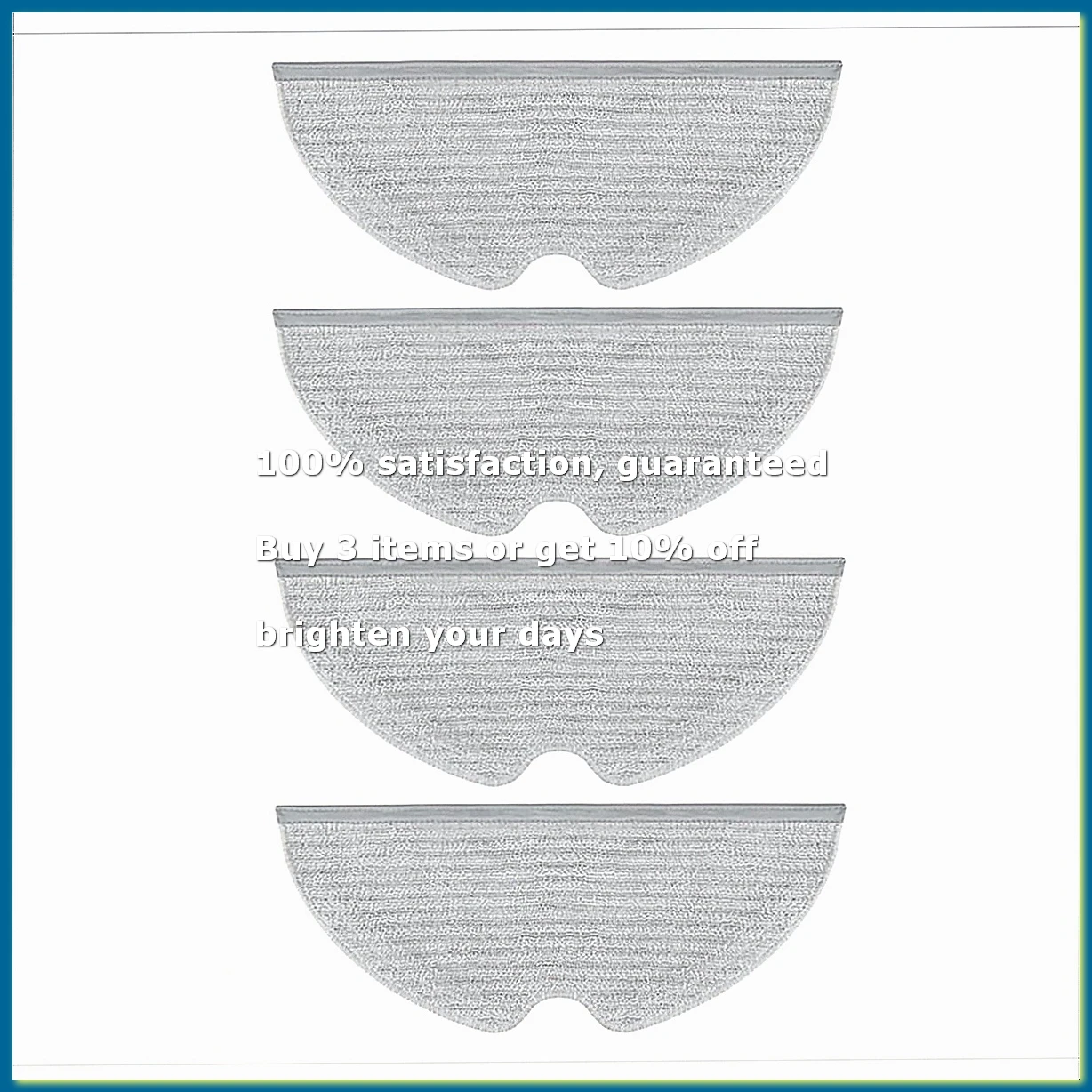 For F9, D9, D9 Pro, D9 Max Black, L10 Pro Robot Vacuum Cleaner Mop Cloth Pads Replacement Parts