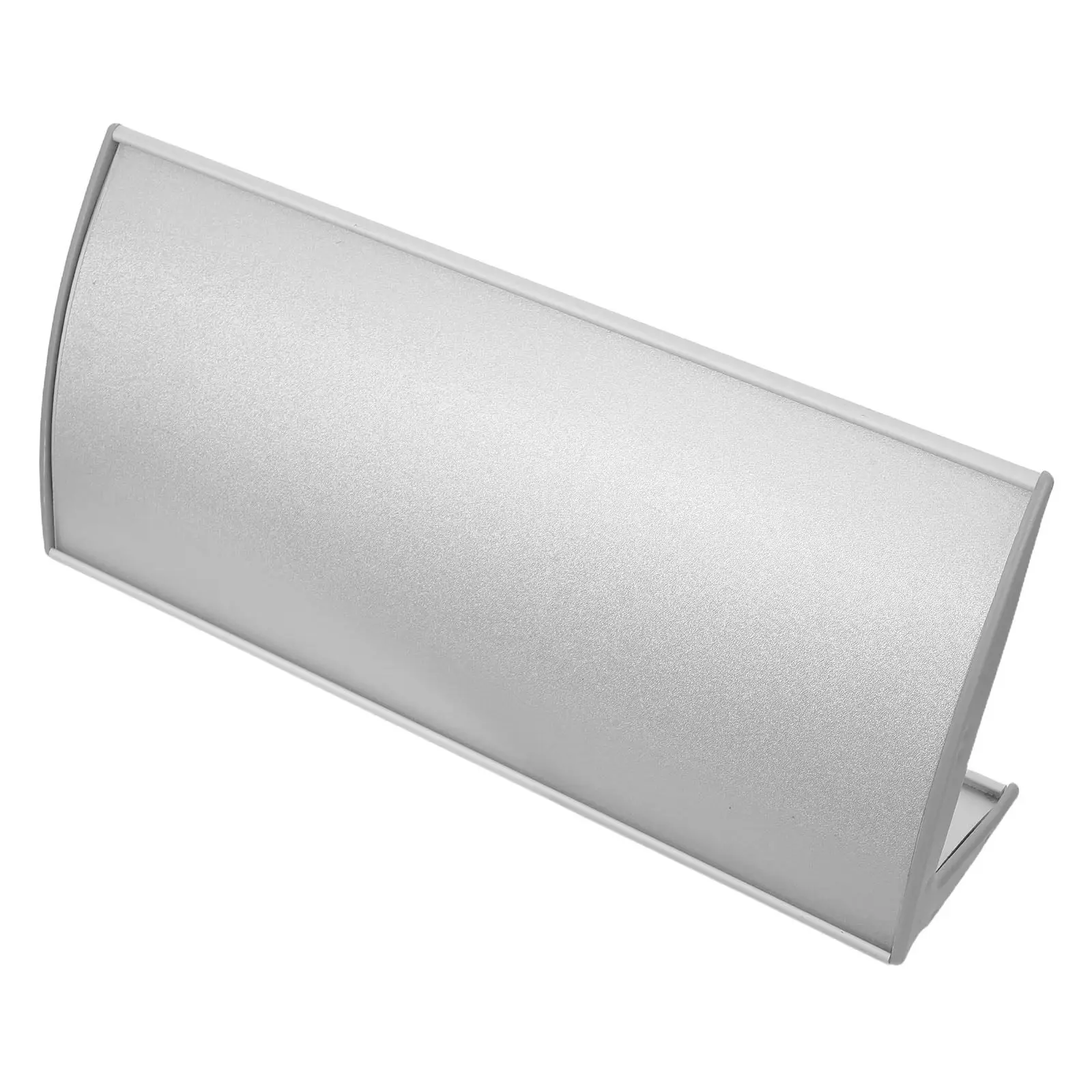 

Aluminum Alloy Sign Board 40x30cm Matte Black Anodized Corrosion Resistant for Office School Hospital Wayfinding Identification