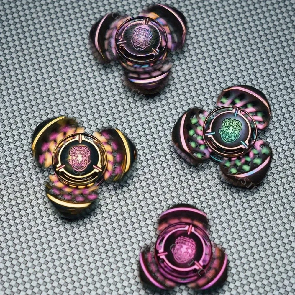 ZacLab EDC Mini Fidget Spinner Beijing Limited TitaniumGyro jouet anti-Stress Fidget jouets pour adultes