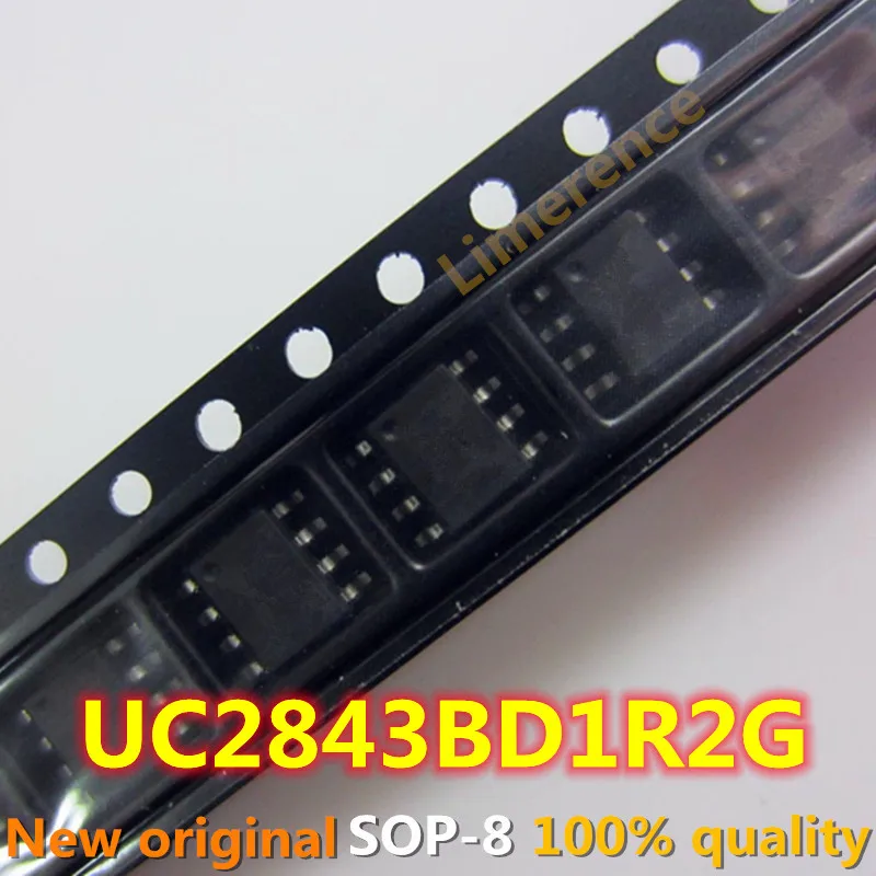 10PCS UC2843BD1R2G UC2842B UC2843B UC2844B UC2845B UC3842B UC3843B UC3844B UC3845B  SOP-8-