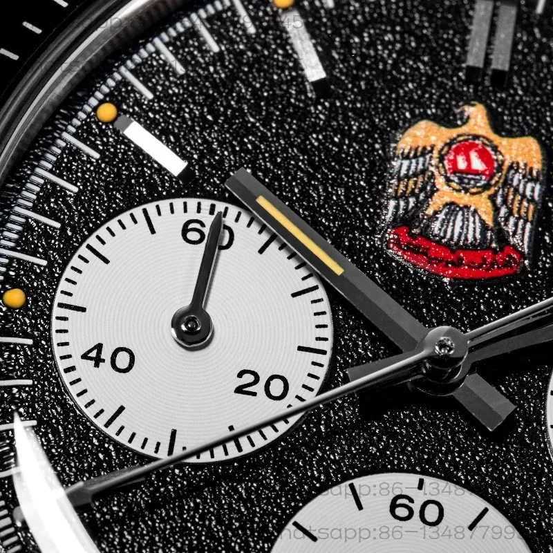 37Mm Quartz Chronograph Watch Fashion Retro Trend Couple Watch T010