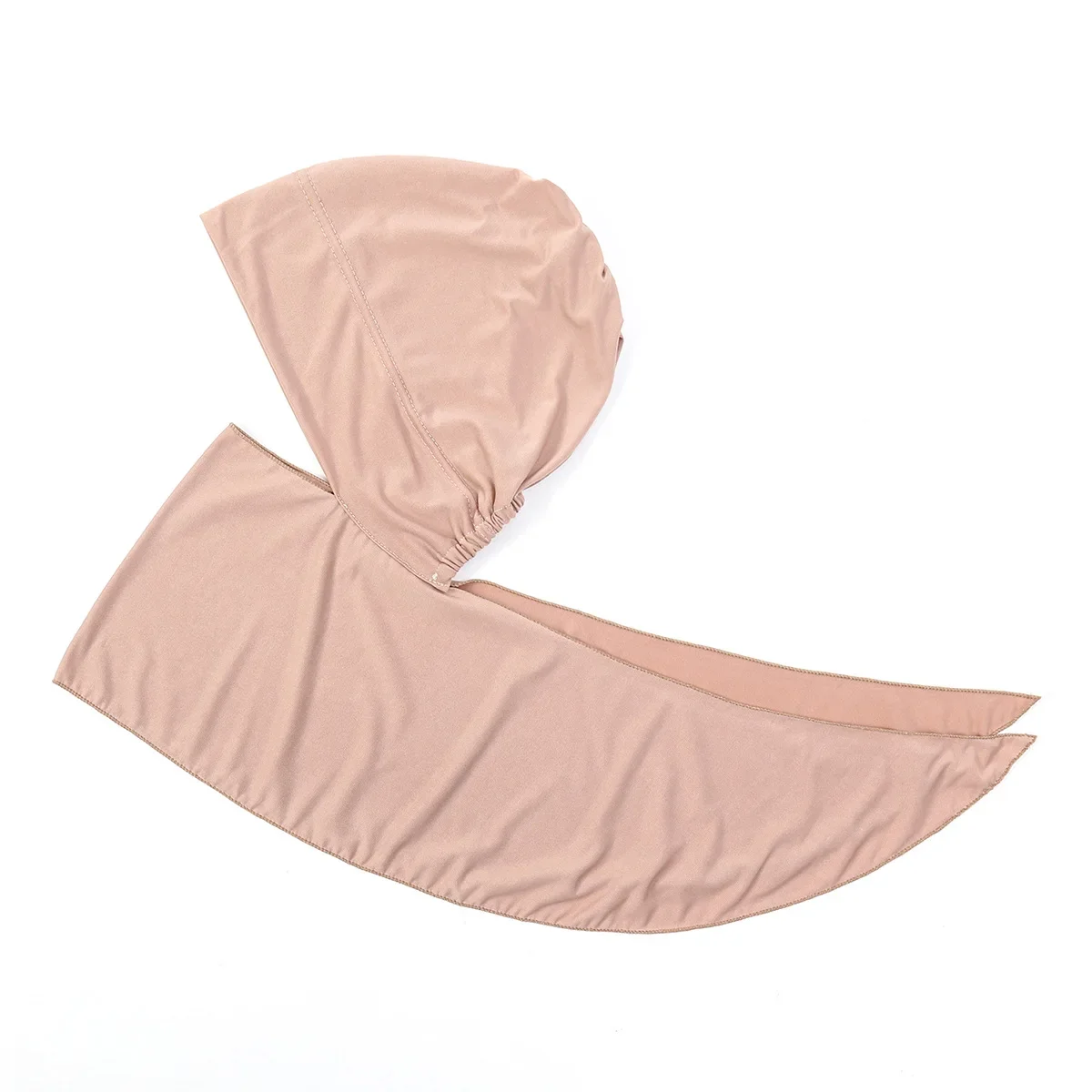 

Women Muslim Hijab headscarf Bonnet Pre-tied Hat Stretch Head Wrap Neck Cover Islam Amira Underscarf Turban Headwear Turbante