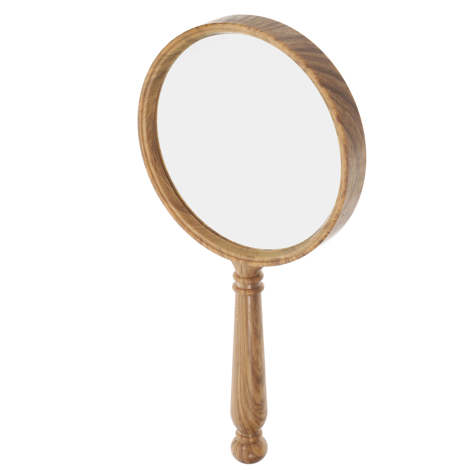 

Retro Handheld Magnifying Glass Clear Lens Reading Aid for Seniors Kids Portable Versatile Magnifier Vintage Eyeglass Book