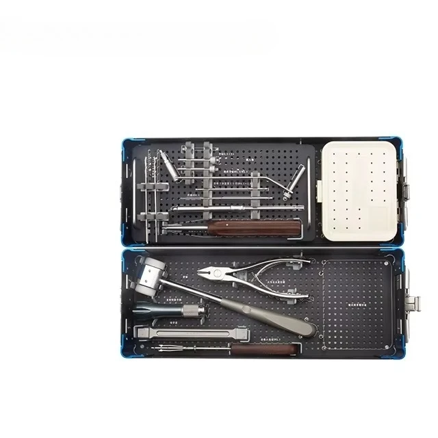 Hand and Foot Locking Plate Instrument Set Orthopedic Implants Calcaneal Trauma Mini Plate Instrument Set  Factory Direct
