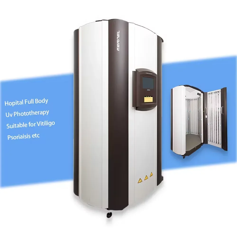 Famous brand Kernel KN-4001AB Full body UV phototherapy cabinet  for vitiligo psoriasis eczema treatment