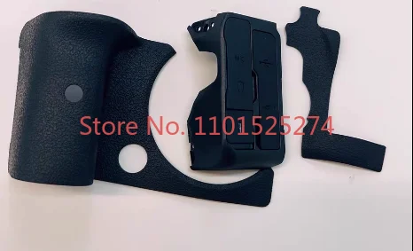 A Set of 3PCS New original Body grip rubber (Handle+Thumb) repair parts For Canon EOS R6 SLR