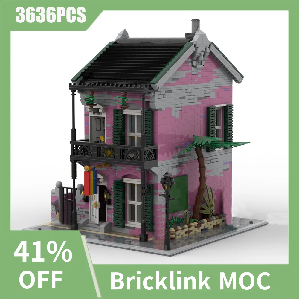 Nuovo 3636PCS City vendita calda Street View Moc Modular Capote House building idee creative fai da te giocattolo per bambini blocchi regalo di compleanno