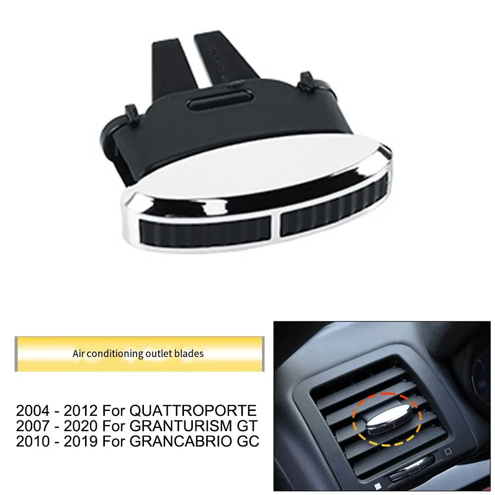 1/2pcs Air Conditioning AC Vent Grille Tab Slider Clips 2007-2014 For GranTurismo Gt 2010-2015 For GranCabrio Gc LHD RHD