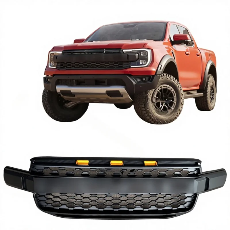 For Ford Ranger Next-Generation T9: High-End Front Grille Accessory, New Performance Part