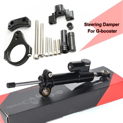 For Scooter KUGOO G-booster Stabilizer Steering Damper Mounting Bracket Electric Scooter Aluminum Dampers Brackets 50mm Clamp