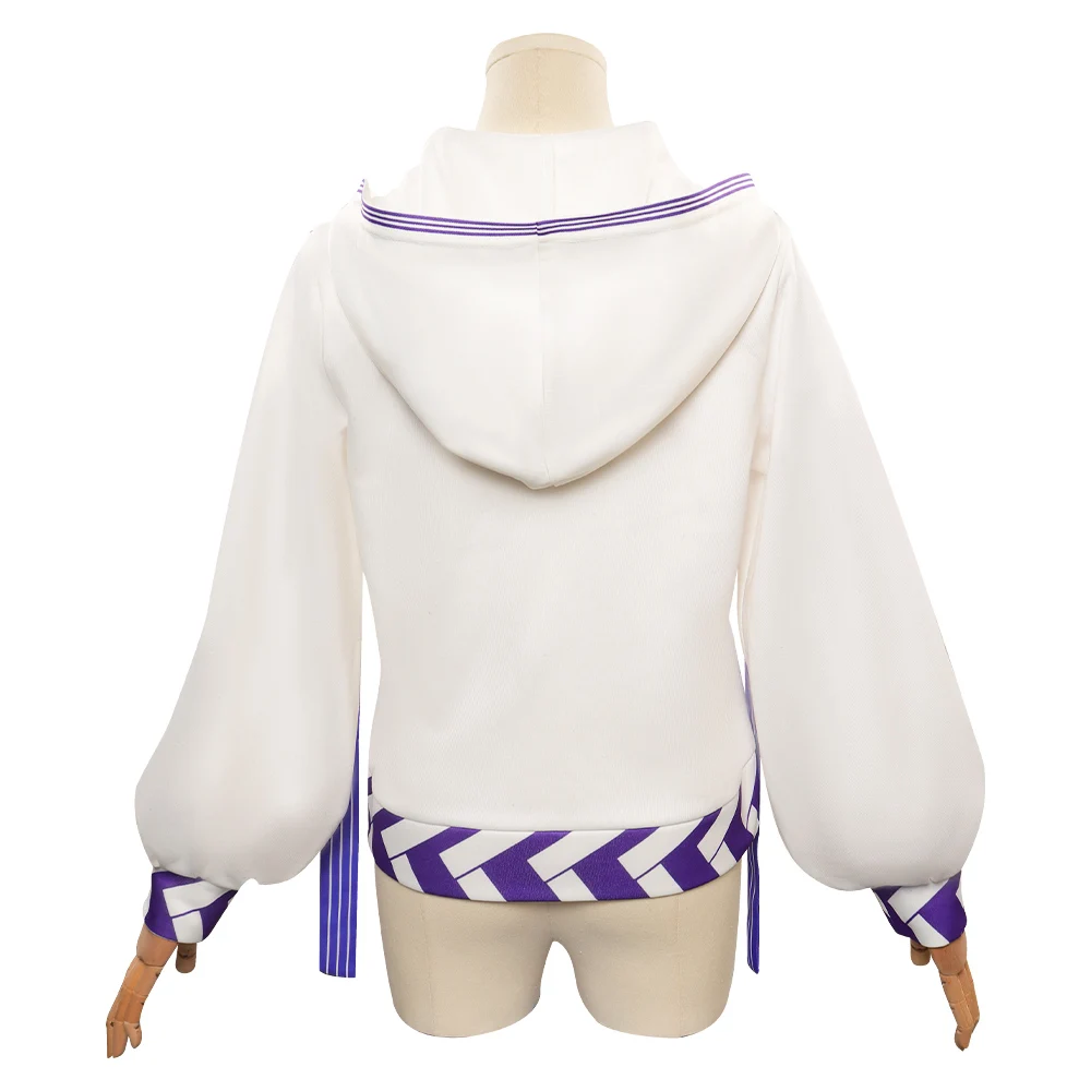 Game Genshin Impact Wanderer Cosplay Costume Hoodie Coat Tops Female Girls Fantasia Halloween Carnival Party Roleplaying Clothes