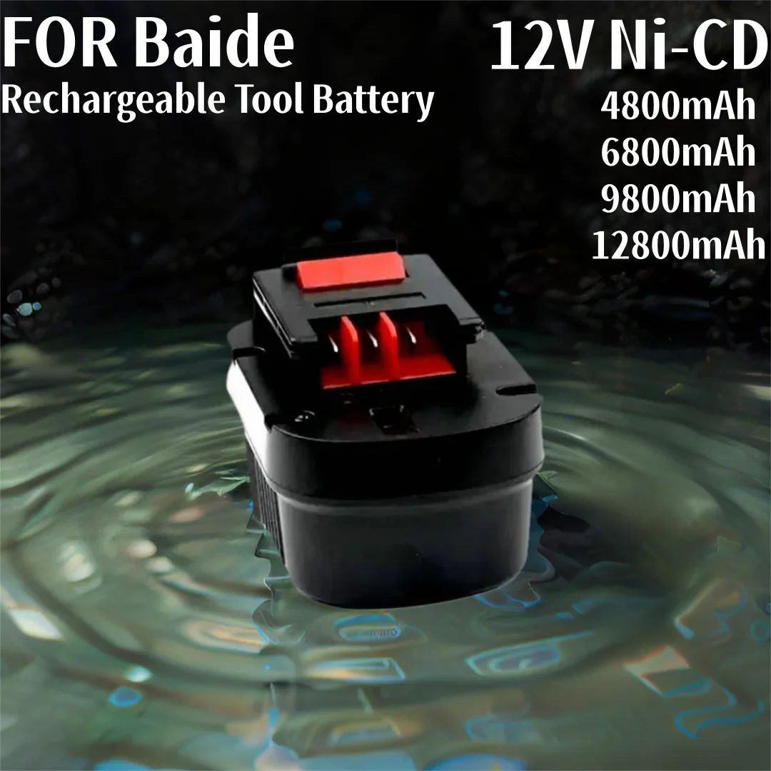 

Replace the 12V 12800mAh nickel hydrogen battery A12 A12ex Fsb12A1714 of Baide electric tools with high capacity and durability