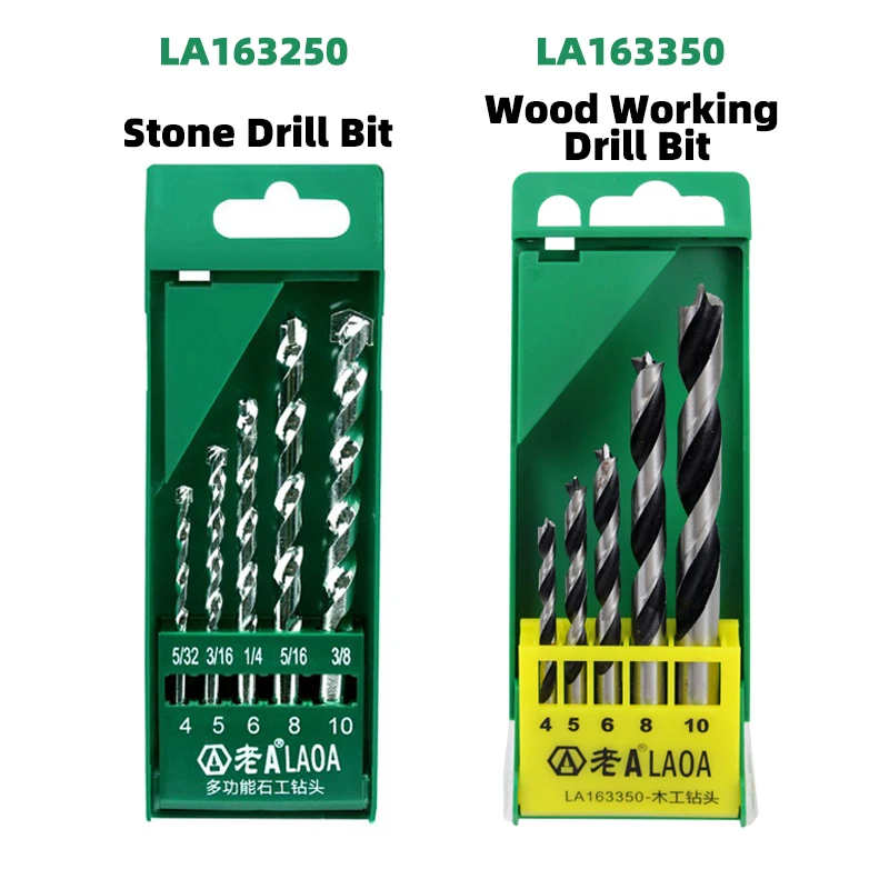 

Masonry Drilling Wood Drilling Stone Drill Bits Woodworking Drill Bit Carbide-Tipped Drill Bits for with Enhanced Durability