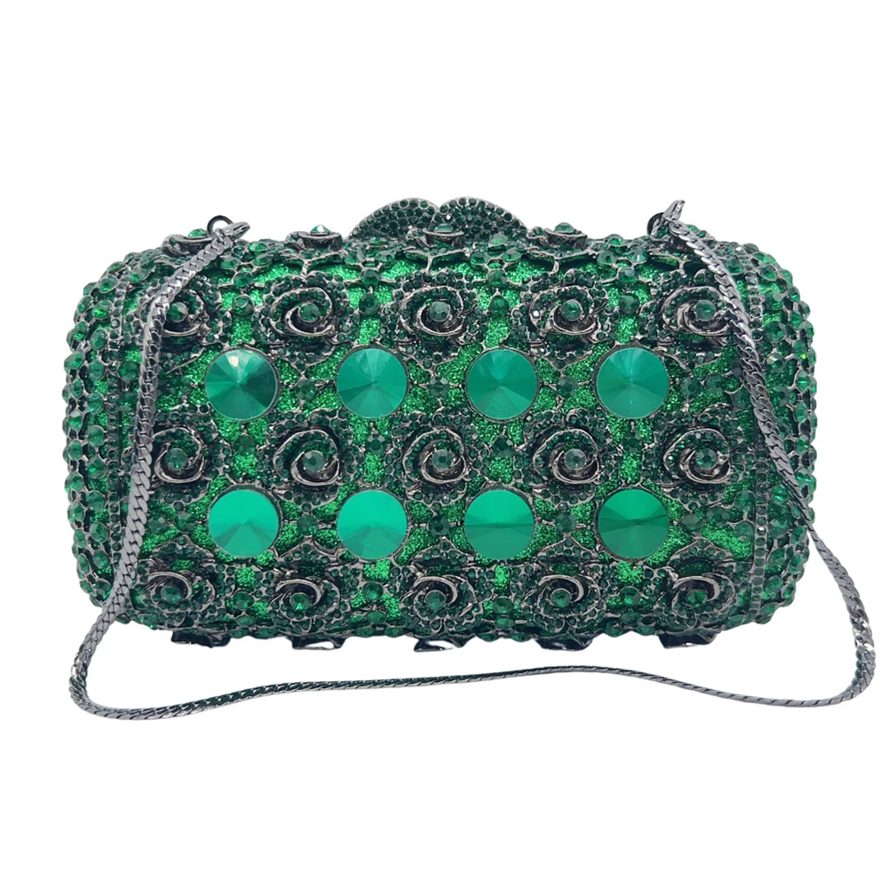 WHTUOHENG Tas Tangan Malam Ber - Women Bags Green ulasan dan harga