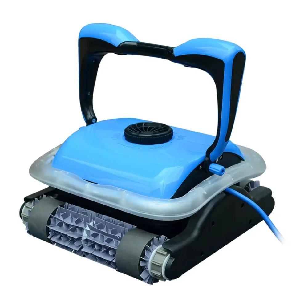 HJ2042 Compact Cordless Pool Robot Lightweight Plastic Design for Small Pools Spas Fast Charging Swimming Pool Cleaning