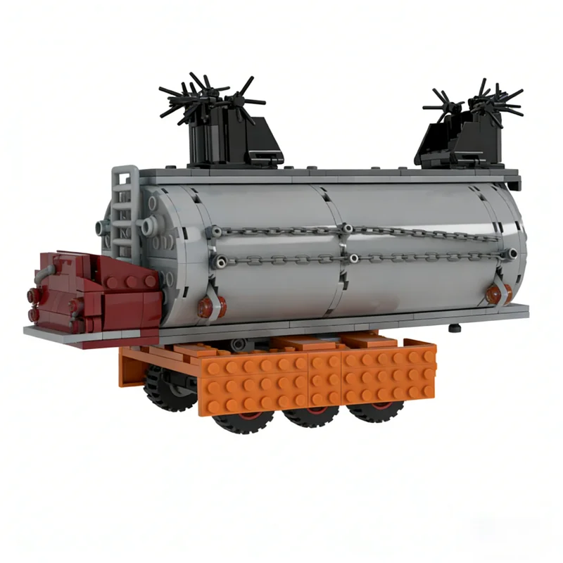 486pcs MOC Road Warrior Mad Max Tanker Cars Model Building Blocks Construction Christmas Gift Toys DIY Creative Idea Education view 4
