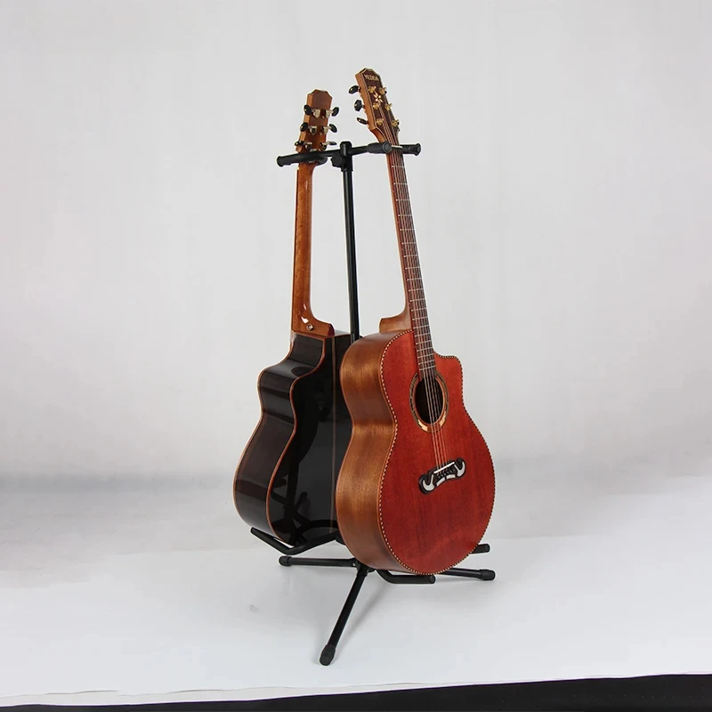 Music Instrument Double A Frame Guitar Stand Guitar Rack