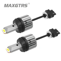 Luz LED de marcha atrás para coche, lámpara trasera de estacionamiento, 1156 K, blanco, 2x7440 BA15S 921 W21W T15 W16W 912 1860 Canbus 6000 Chip