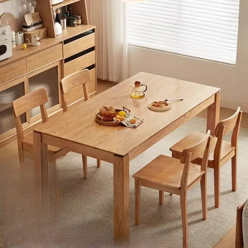 

Nordic Brown Dining Table Unique Restaurant Living Room Dining Table Kitchen Luxury Modern Mesa Para Comedor Furniture Home