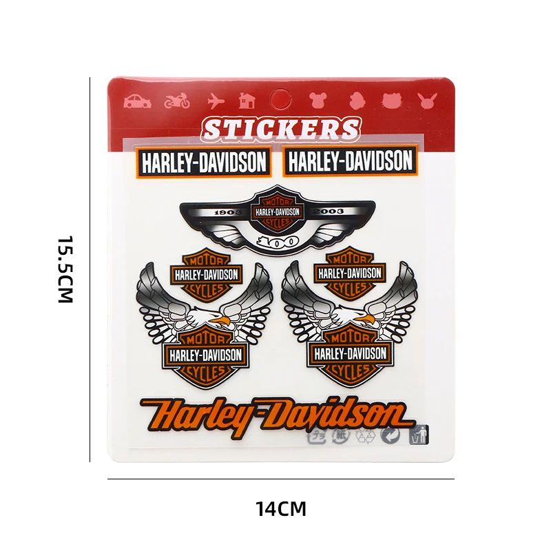 Motorcycle helmet Body Decals decoration Stickers for Harley Davidson Electra Glide Ultra Classic Motorcycle stickers image 2