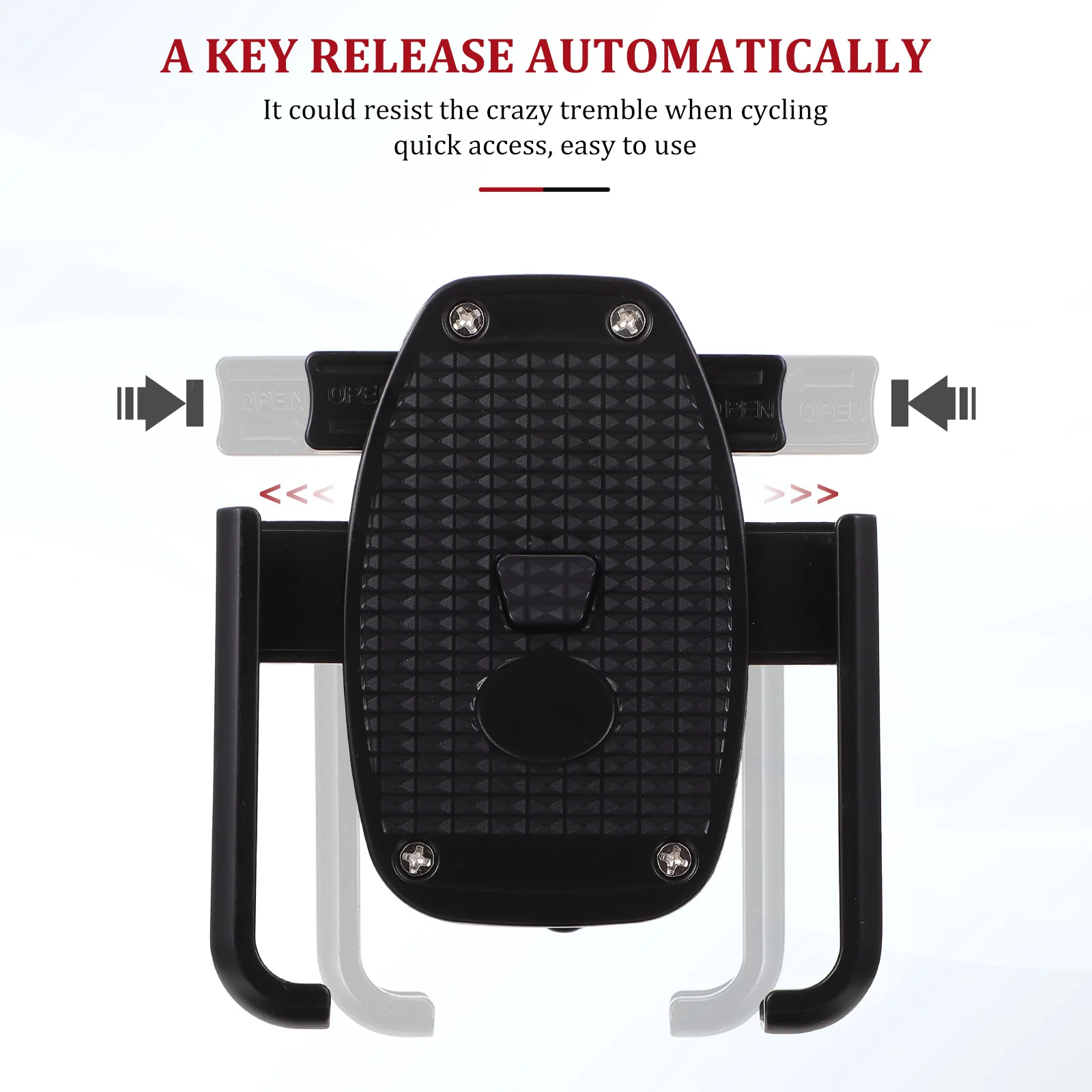 

Universal Bike Phone Holder Adjustable 360° Rotation Mount For Motorcycle Handlebar Anti-Skid Tool-Free Installation Phone Mount