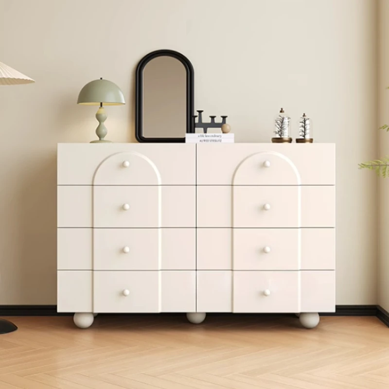 

Боковой шкаф для хранения в гостиной, современная многослойная домашняя спальня из массива дерева с ящиками, шкафчик для небольшой квартиры, аренда комнаты