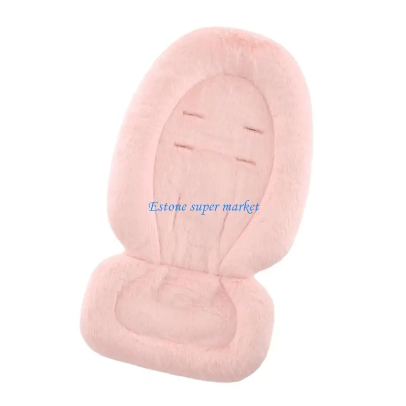 090B Cómodos cochecitos bebé, cesta transporte, cojín asiento seguridad, forro suave para cómodas salidas