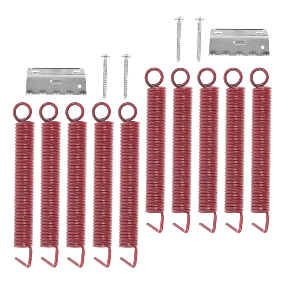 

2 Sets Accessories Red Springs Single Tremolo Tremolo Bridge Tension Spring Bridge Parts Quiet Springs Electric Guitar