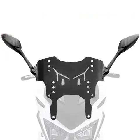 For SYM Cruisym 150X 150 X JET X 125 150 200 Accessories Motorcycle Rearview Mirror Bracket Rear View Mirrors Windshield Holder