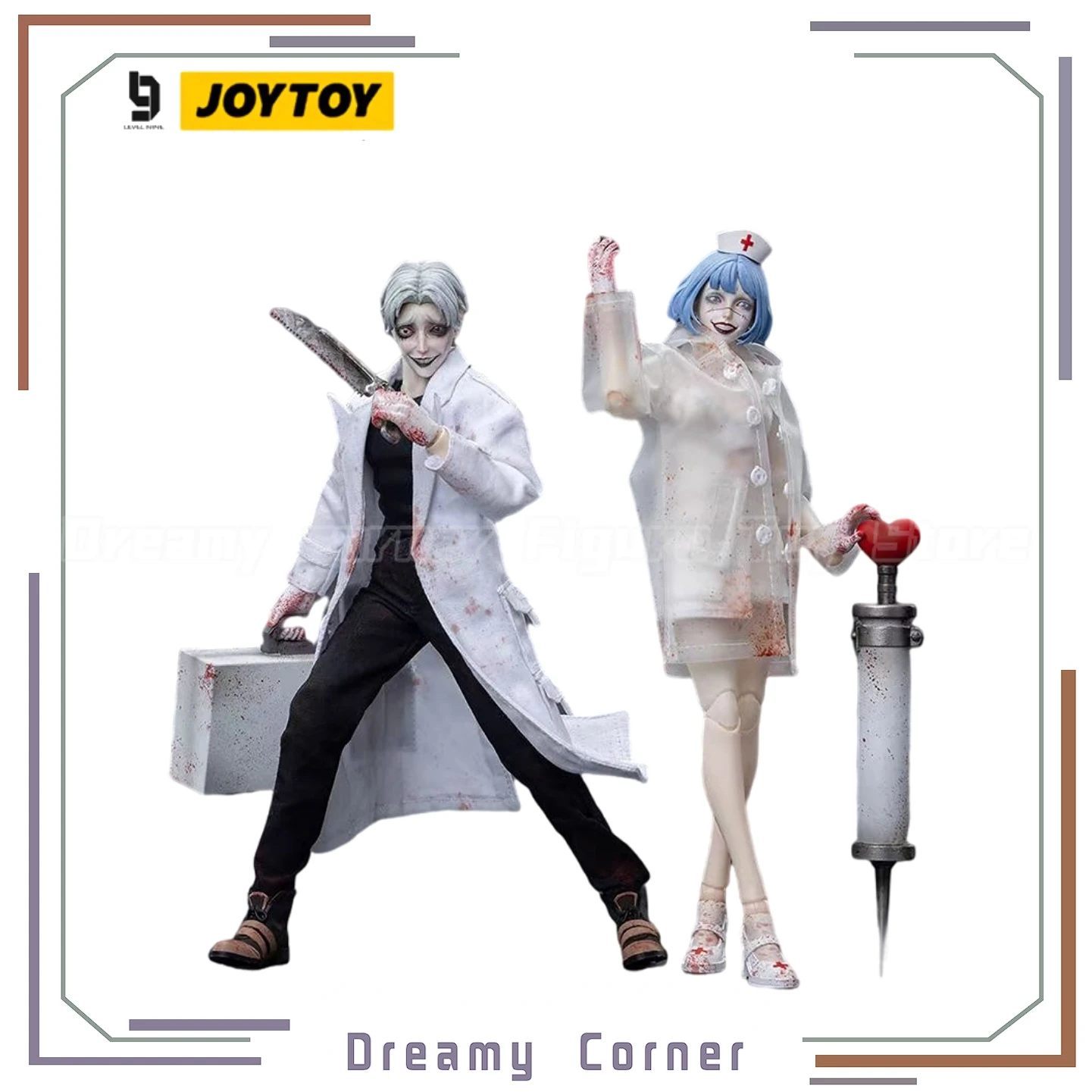 

【В наличии】JOYTOY FRONTLINE CHAOS NO.77 FRONTLINE CHAOS DR. БЕЛЫЙ 1/12 Фигурки игрушки