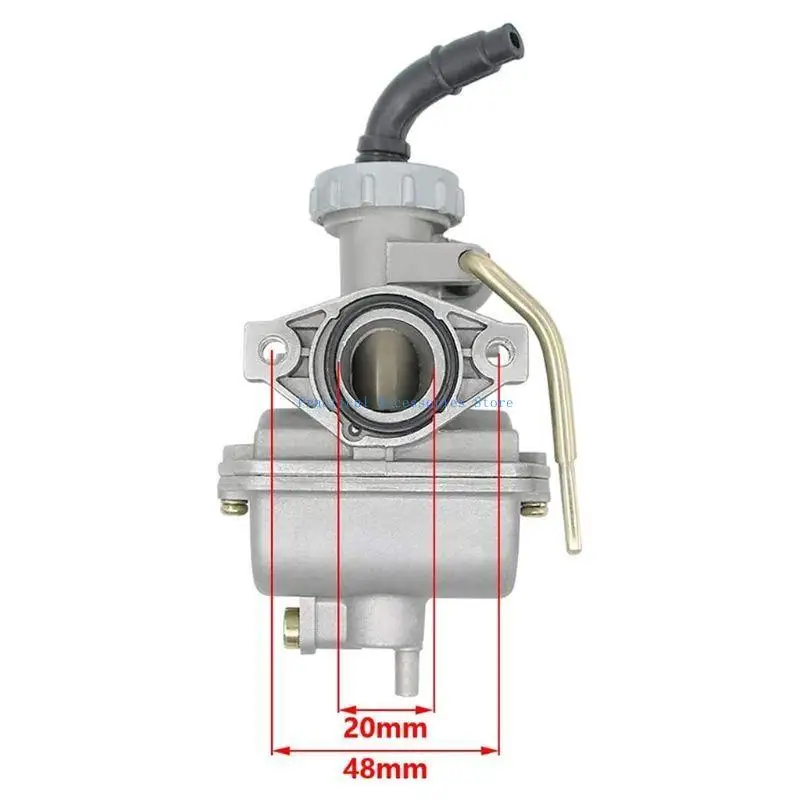 مكربن U75E يناسب ATV 4 ويلر CRF50F XL75 CRF80F XR50R مع فلتر وقود الهواء #6