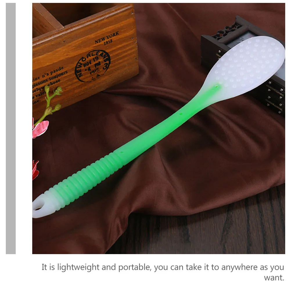 

3 шт., силиконовая палочка для массажа тела, массажная палочка для спины, шеи, плеч, мышц, легкая длинная ручка, инструмент для терапии боли, тела