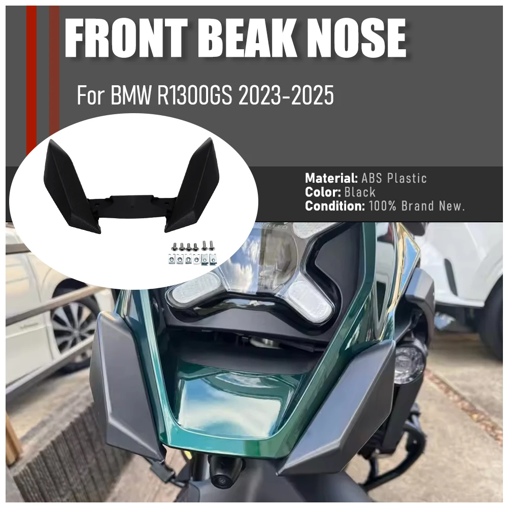 

R 1300 GS Motorcycle Accessories Front Fender Beak Fairing Extension Wheel Extender Cover For BMW R1300GS 2023 2024 2025
