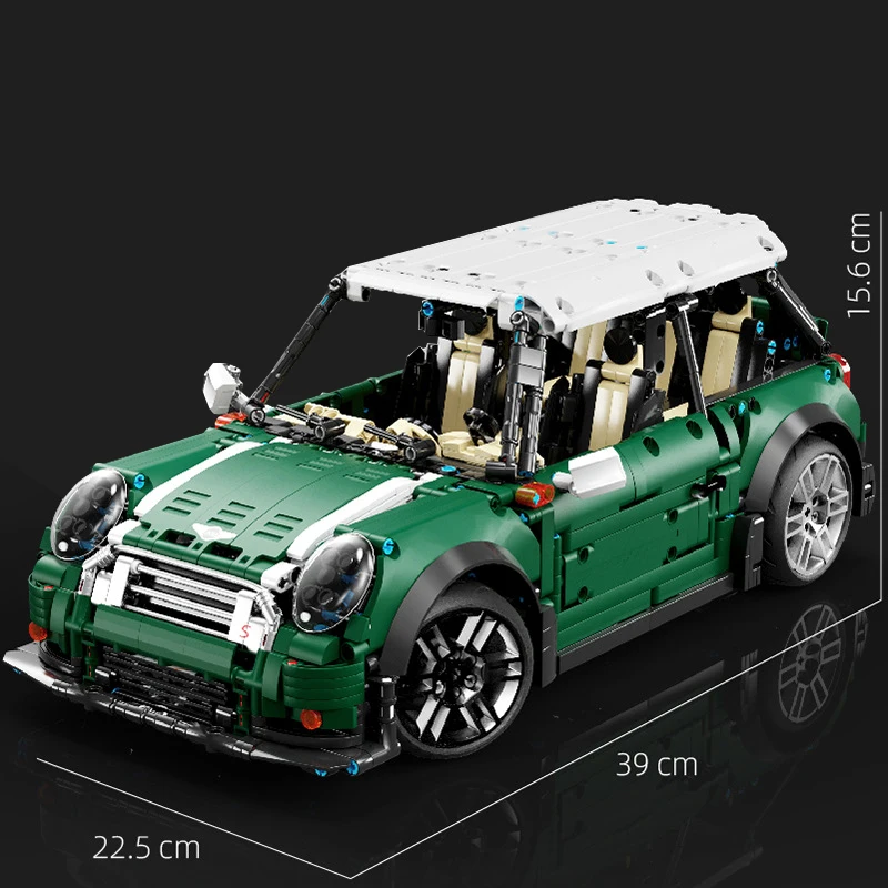 IN STOCK Technical City Classic Sports Car Building Blocks Model Moc Idea Remote Control Vehicle Bricks Toys for Children Gift