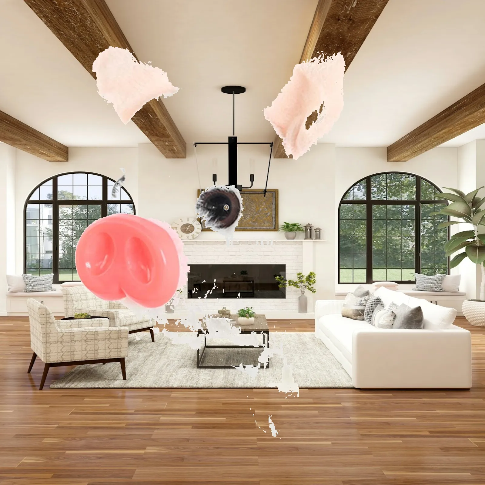 Plush Pig Electronic Toy Walking Piggy Toy Simulation Educational Soft Early Education Interactive Piglet Pet for Party Favor