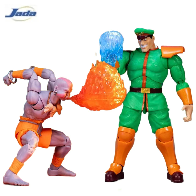 

Новые оригинальные Jada Toys Street Fighter M.Bison Dhalsim SDCC Фигурки Final Challengers