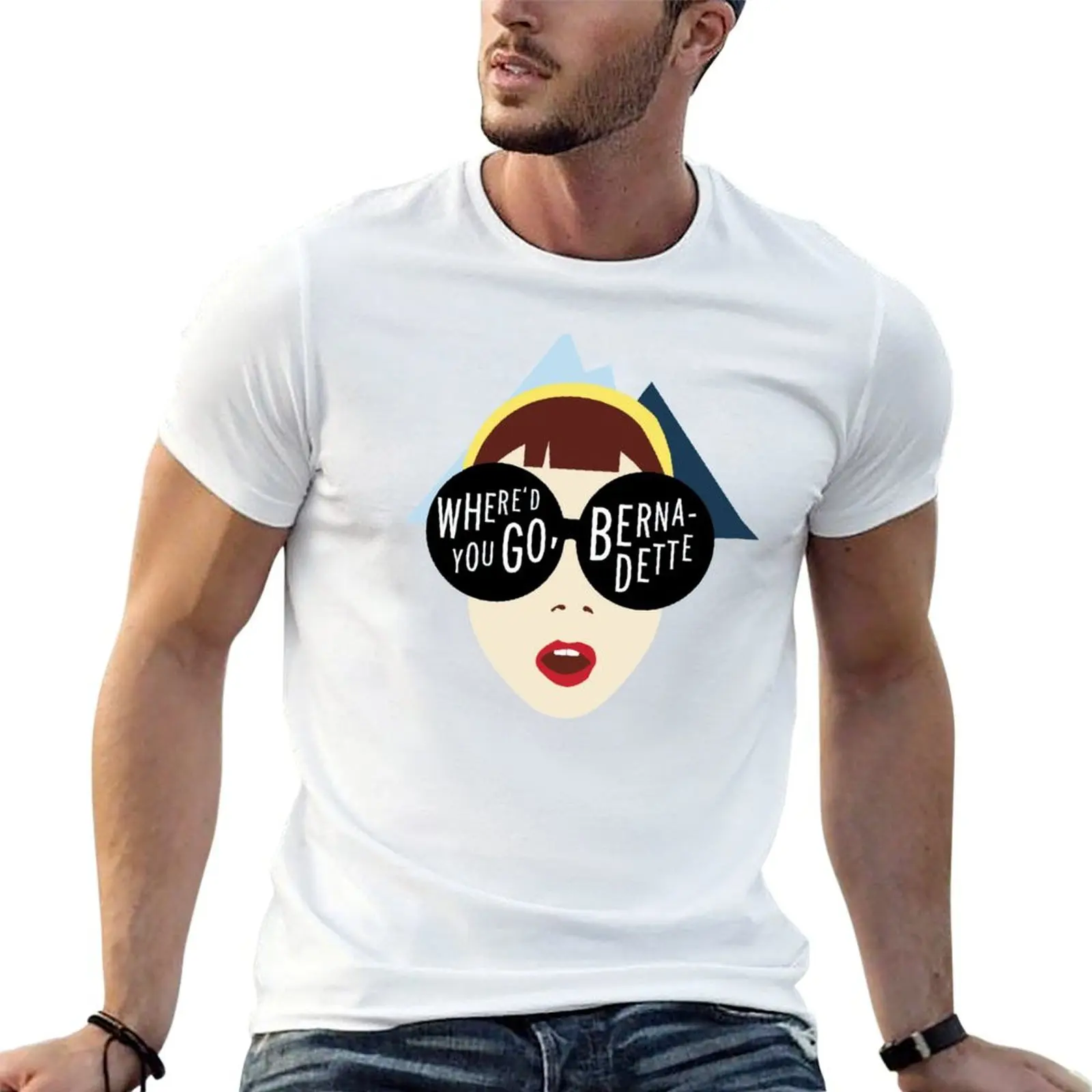 

Where'd You Go, Bernadette (2019) - Cate Blanchett, Kristen Wiig, Laurence Fishburn T-Shirt t shirt man plain T-Shirt