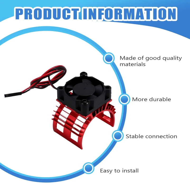 BNVN-RC автомобиль 540 550 3650 3660 3665 бесщеточный электродвигатель крышка радиатор охлаждающий вентилятор для 124017 124016   Запчасти