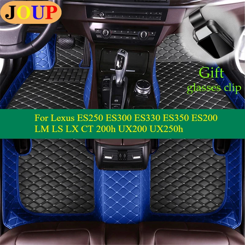 For Lexus ES250 ES300 ES330 ES350 ES200 LM LS LX CT 200h UX200 UX250h Car Floor Mats  Covers Accessories Left /Right Hand Drive