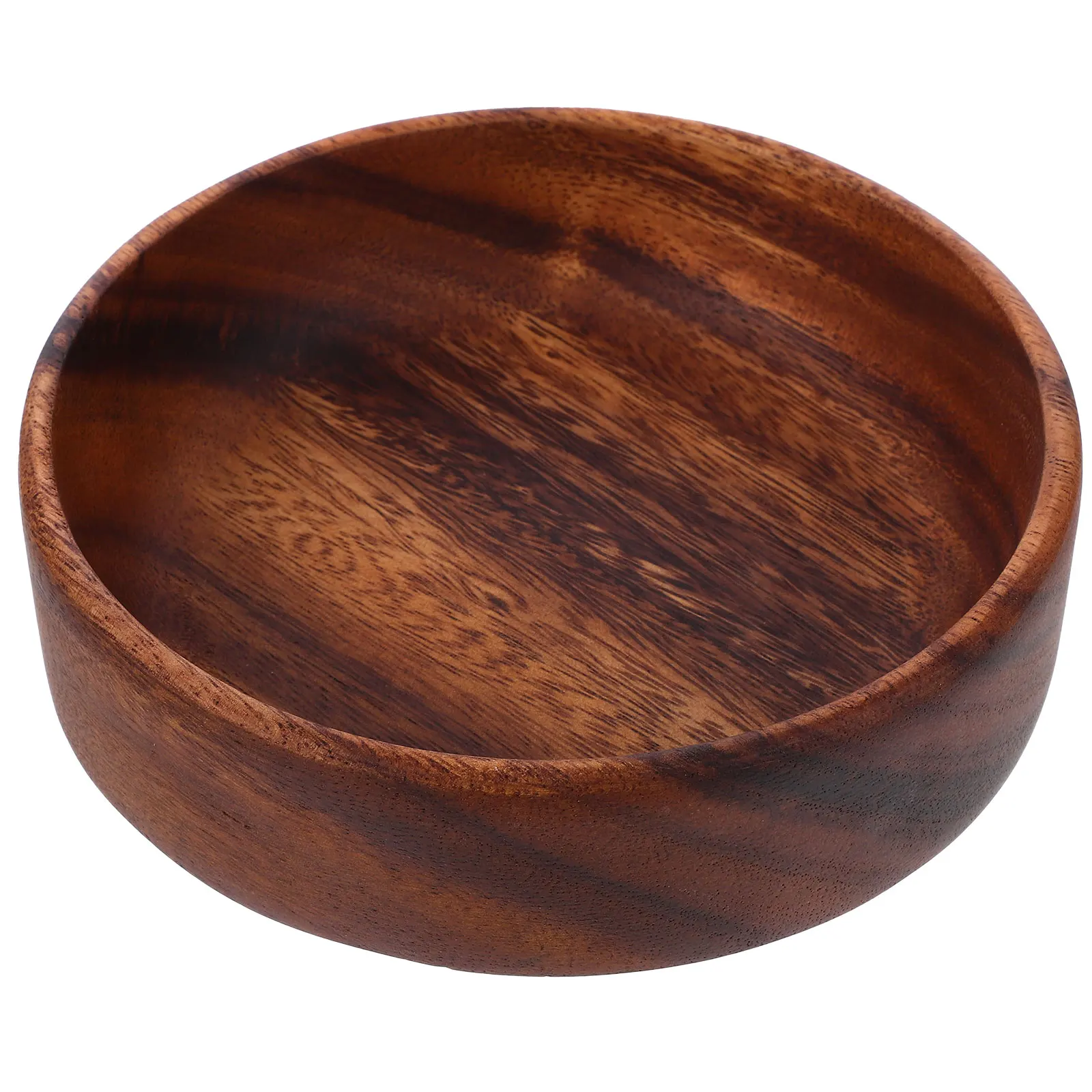 

Solid Wood Snack Plate 16x16x4 5cm Round Fruit Bowl Small Tray Serving Dish Dessert Candy Wood Bowls Home Rustic Creative