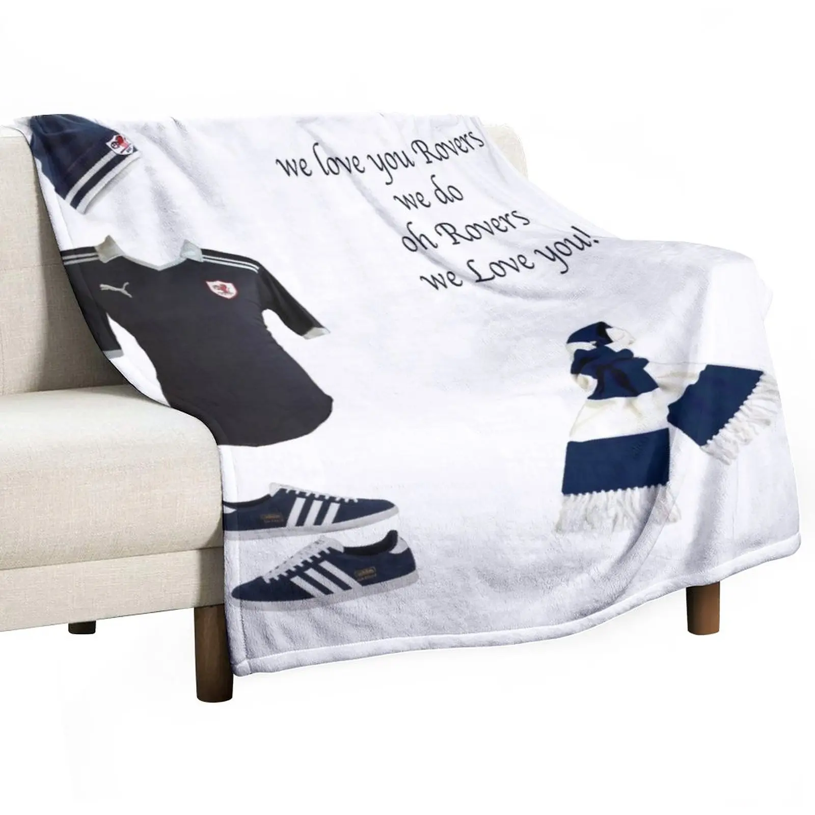 

Raith Rovers fc Throw Blanket Flannels Blanket Designer Blankets For Sofa Thin sofa