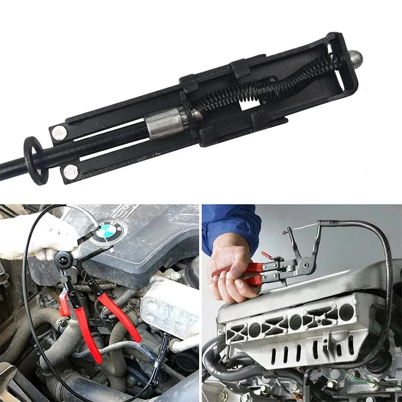 Auto Fahrzeug Werkzeuge Kabel Typ Flexible Draht Lange Reichweite Schlauch Klemme Zange für Auto Reparaturen Schlauch Klemme Entfernung Hand Werkzeuge Alicate
